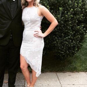 Cream/nude lace dress